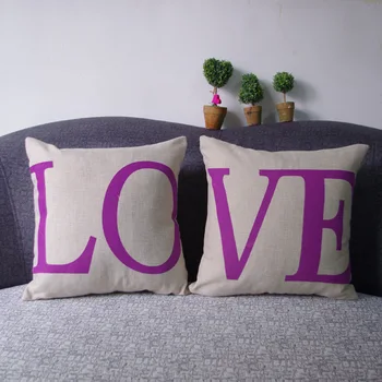 

New LOVE Seat Cushion Without Core Decorative Home Decor Sofa Chair Throw Pillows Decorate Pillow Cushions 45*45cm 17x17inch