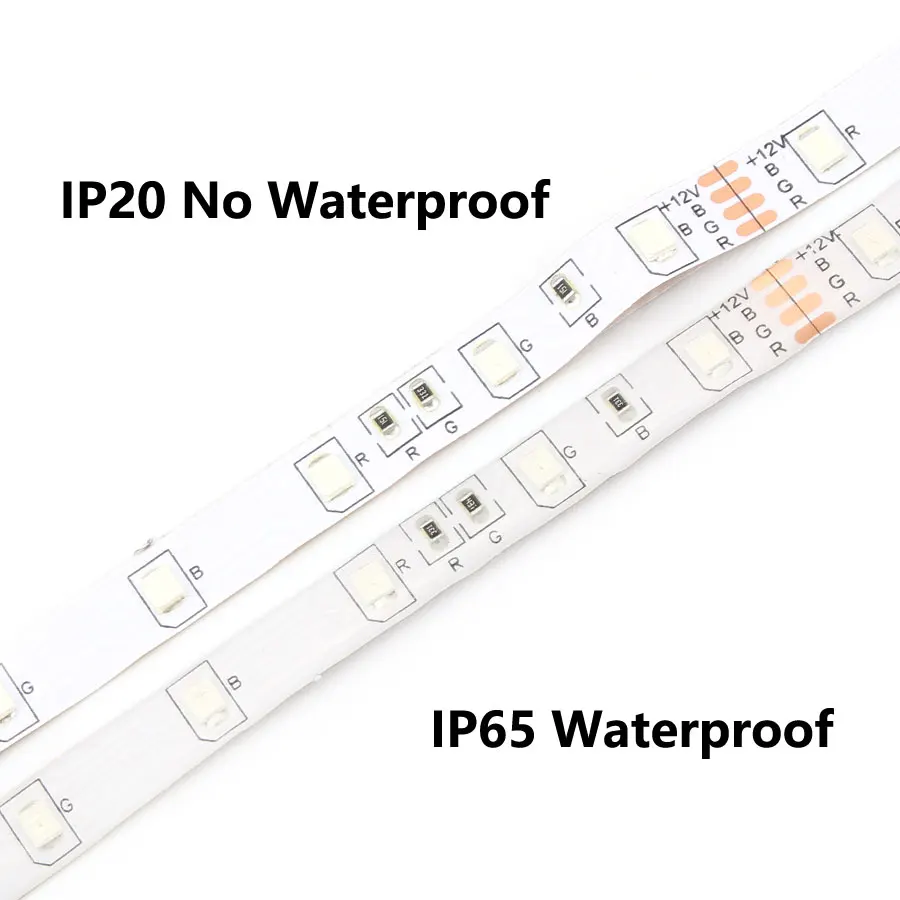 DC 12 V Светодиодные ленты неоновый светильник SMD 2835 RGB Водонепроницаемый 5M 12 вольт 60 Светодиодный/м 300 светодиодный s гибкий светодиодный лента лампа Диодная лента