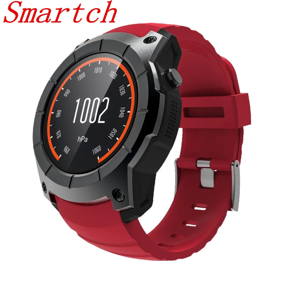 

Smartch New S958 Heart Rate Tracker GPS Smart Watch Air Pressure Environment Temperature Height Sports Waterproof Watch