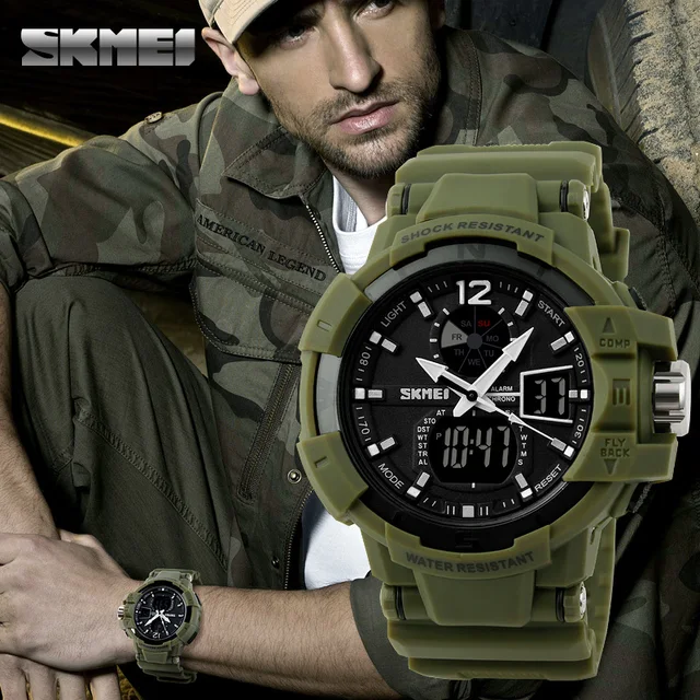 skmei military watch review
