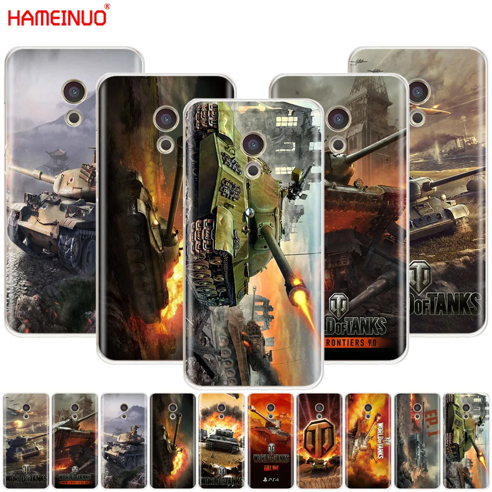 

HAMEINUO world of tanks Cover phone Case for Meizu M6 M5 M5S M2 M3 M3S MX4 MX5 MX6 PRO 6 5 U10 U20 note plus