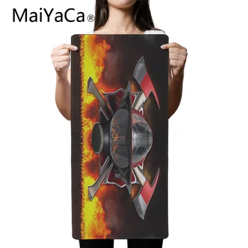

MaiYaCa EMT Firefighter Mouse Pad pad to Mouse Notbook Computer Mousepad Overlock Edge Speed Mouse Big Gaming Pad