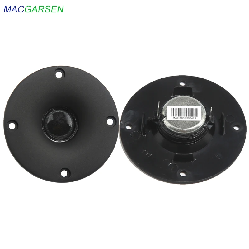 

2pcs 3 inch Tweeter Speake 20W 4 ohm composite silk film DIY tweeter Treble loudspeaker DIY HIFI Car Speaker System Speakers