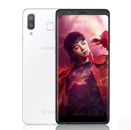 Мобильный телефон Samsung Galaxy A9 G8858, 4G LTE, 6,3 дюймов, 4 Гб ОЗУ, 64 Гб ПЗУ, Android 8,0, двойная задняя камера 16 Мп+ 24 МП, телефон - Цвет: white