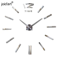 Gran oferta 2019, reloj de pared, grandes Relojes de pared decorativos, decoración del hogar, relojes diy, adhesivo mural para sala de estar