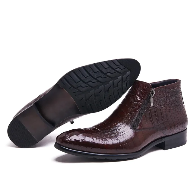 men's wedding dress boots