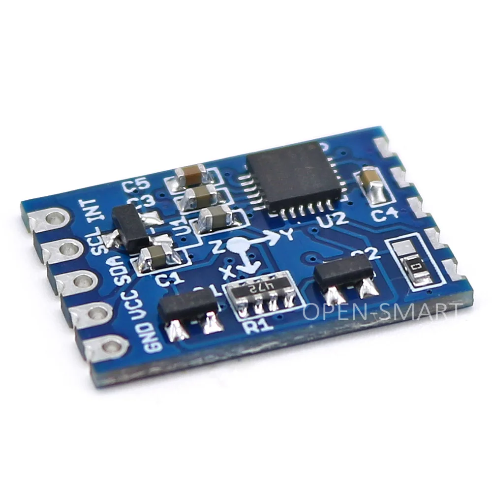 MPU6050 6 осевой гироскоп 3 цифровой датчик гравитации I2C акселерометр с тройной осью