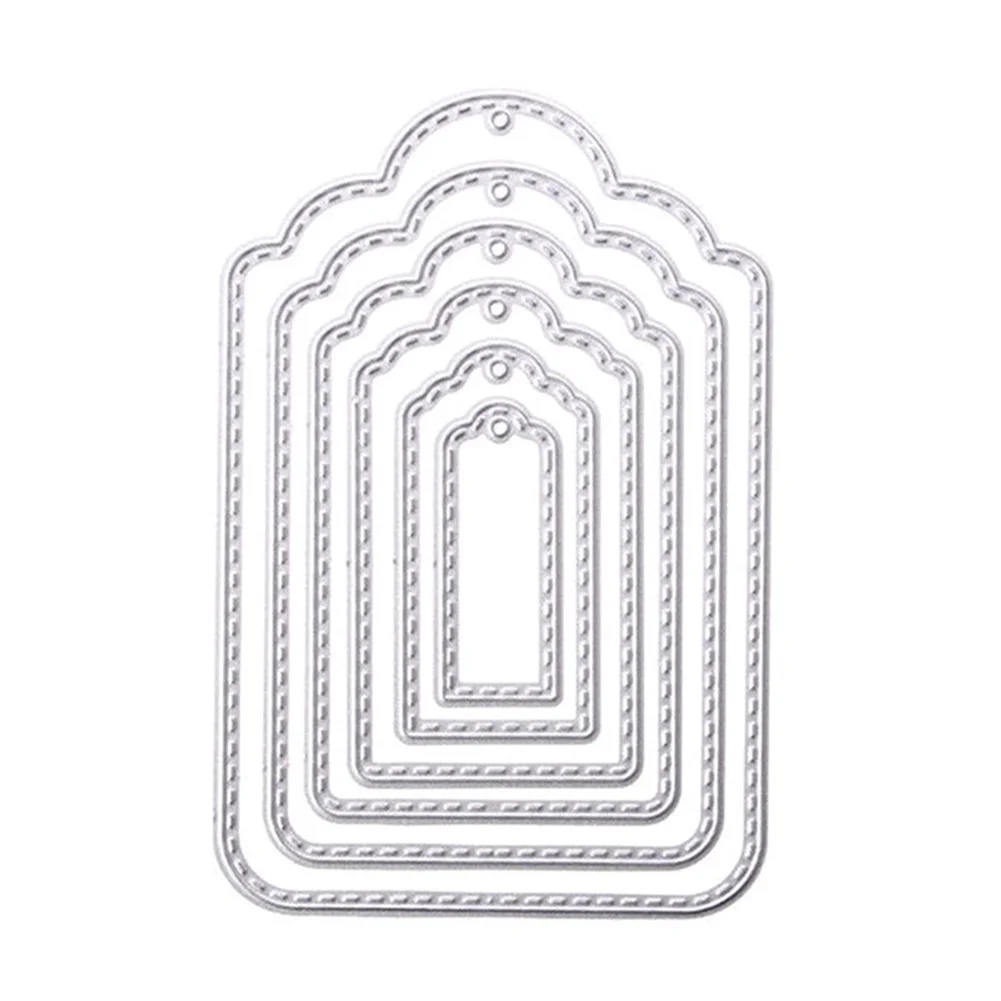 

Hang Tag Metal Cutting Dies Stencil For Scrapbooking Embossing Photo Album DIY Craft Paper Card LKS99