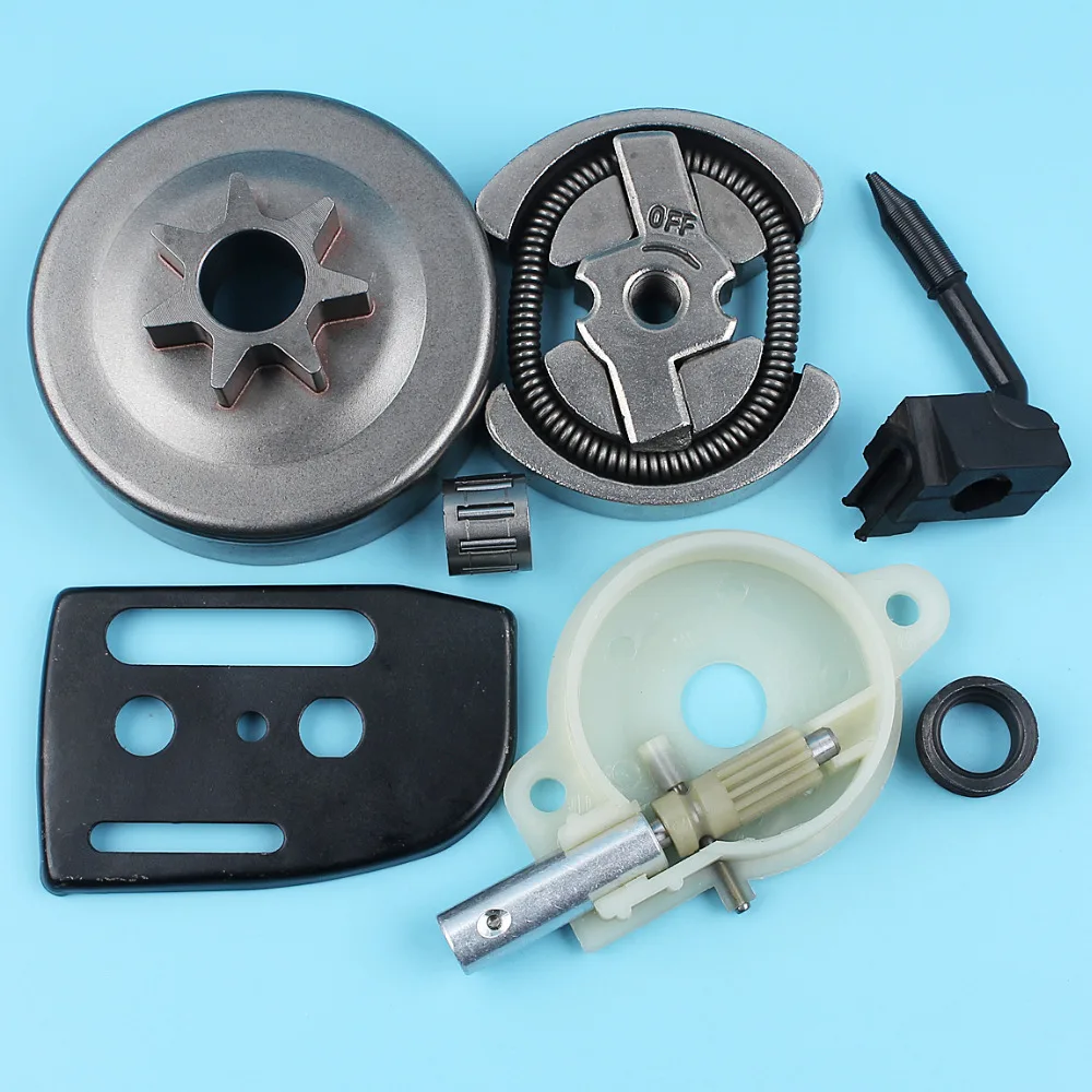 

Clutch Drum Bearing Oil Pump Worm Gear Kit For Husqvarna 137 136 141 142 36 41 Chainsaw #530014949 ,530069342
