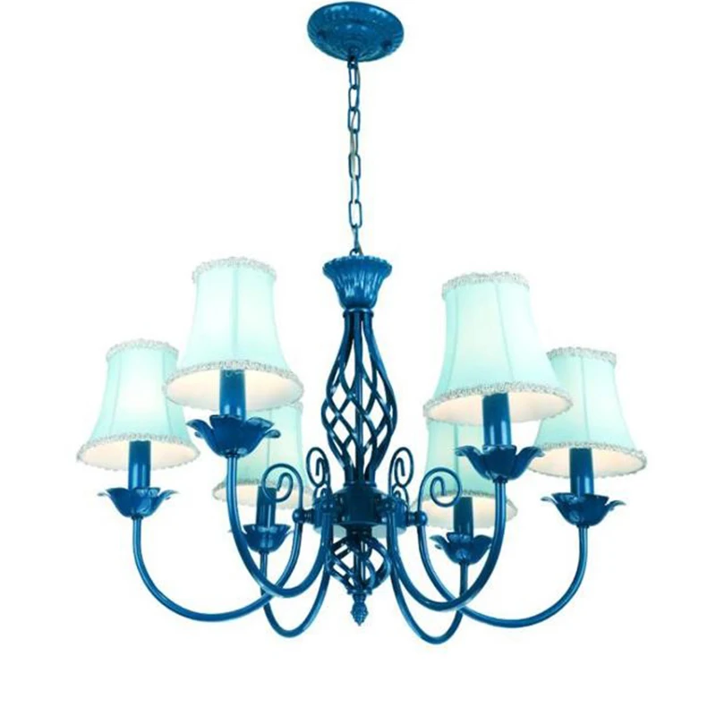 

Chandelier Creative personality Pendant lamps Mediterranean style living room dining room bedroom lamp ZX44