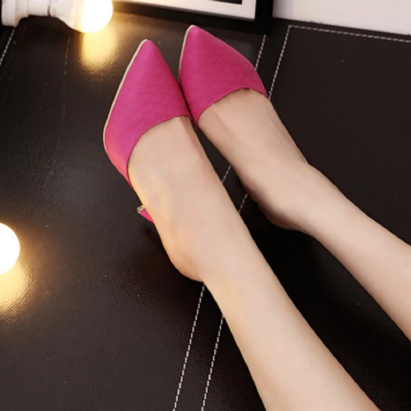 

2019 summer new Korean fashion slippers pointed high heel stiletto shoes