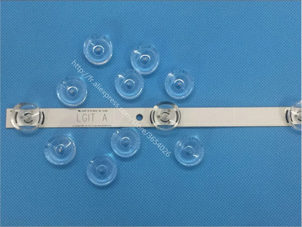 20piece/lot Lamp covers/cap for repair LG TV LED backlight DRT 3.0 32&quot 42&quot 47&quot 55inch 6916l-1974A 1975A Optical lens | Освещение