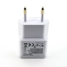 1000 шт. CE сертифицированный 5 В 1A США ЕС Plug Путешествие зарядное Зарядное устройство для Samsung Galaxy S4 Примечание 2 3 n7100 с зарядки защиты
