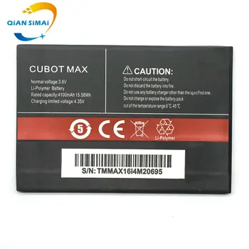

1Pcs High Quality New Original CUBOT MAX Battery for CUBOT MAX Mobile Phone in stock + Track Code