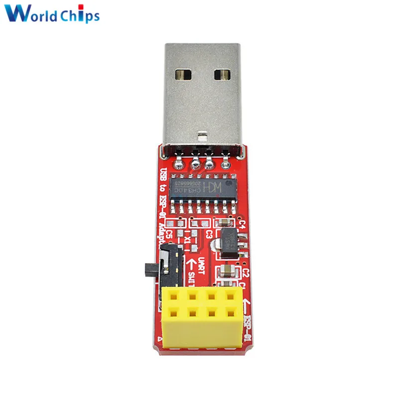 Modulo USB ESP-01 per programmazione wireless da porta USB a ESP8266 CH340G