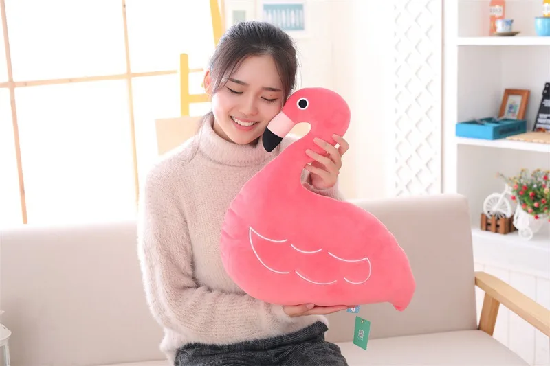 

cute plush Flamingos toy stuffed red Flamingos pillow doll gift about 40x40cm
