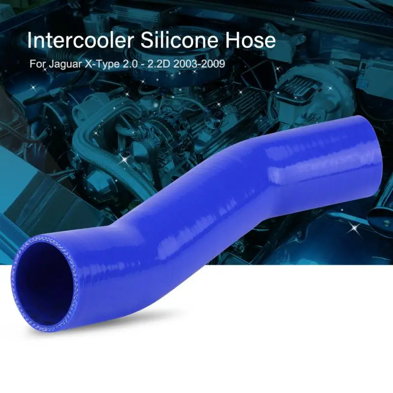 

1pcs Auto Intercooler EGR Boost Silicone Hose Turbo Pipe for Jaguar X-Type 2.0 - 2.2D 2003-2009 C2S26986 Blue Spares Replacement