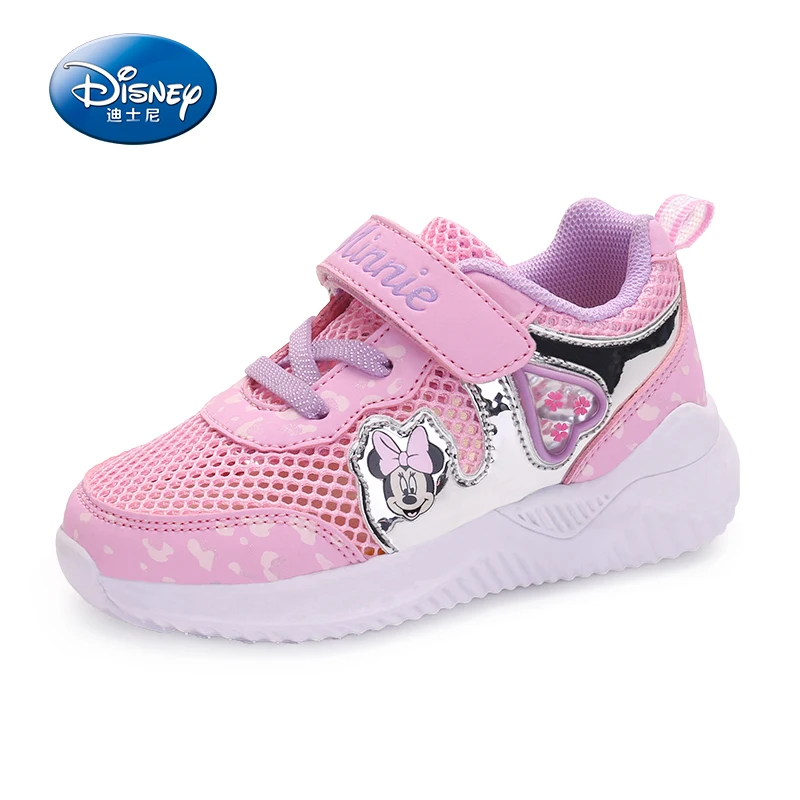 

Disney Children's Casual baby Shoes For Kid Spring Summer Mesh Breathable Boys Girls Non-slip Soft Mickey shoes Size 22-30