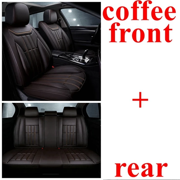 Сиденья для LEXUS IS250 IS200 IS300h IS350 ES300 ES350 ES330 ES250 ES300h CT200H rx200 rx300 RX330 rx460 rx450h rx580 - Название цвета: coffee standard