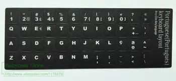 

Laptop Desktop 100Pcs/Lot Keyboard Stickers Portuguese Alphabet Portugal Language Keyboard Sticker For 10/12/13/14/15/17 Inch