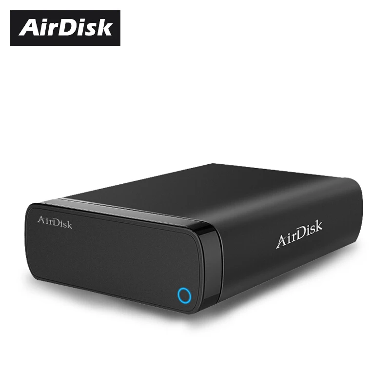 Airdisk Q3C family Smart NAS Облачное хранилище мобильный сетевой жесткий диск USB3.0 удаленно Мобильный 3," жесткий диск коробка сервер хранения