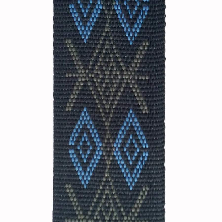 

high quality jacquard webbing belt polyester webbing stap hot sale 1 inch 2.5cm 25mm multi-color 1.6mm thickness 50 yards