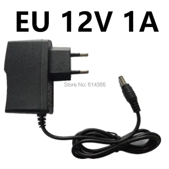 

5PCS adapter power 12V 1A LED lights with power adapter 12V1A AC100-240V 12V power adapter 5.5*2.1mm