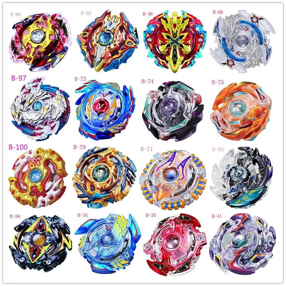 Beyblade взрыв 3056 серии B66 B71 B73 B74 B75 B79 B92 B97 B100 B102 B103 из металла Funsion 4d лаунчер товар отправляется без коробки механизм