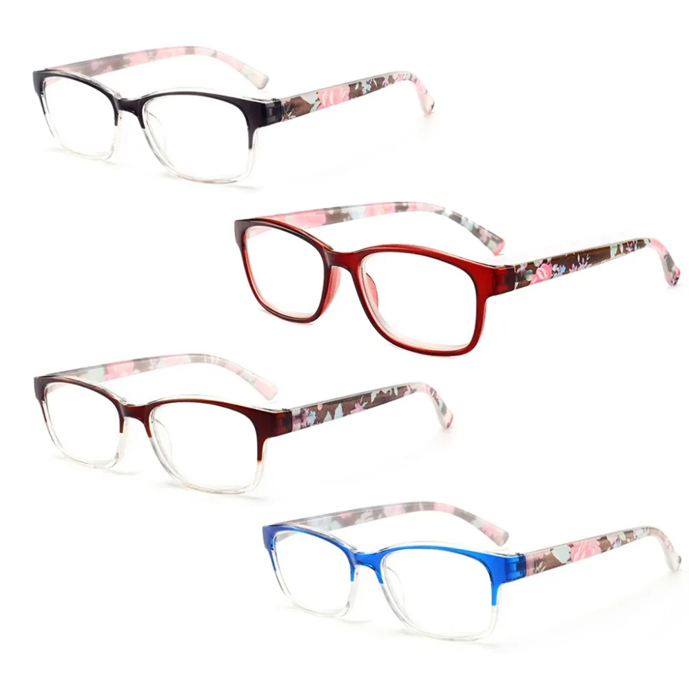

Strength Glasses Readers +1.00 ~+4.00 Unisex Resin Framed Reading Glasses Unisex