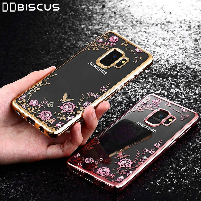 

Glitter Soft Silicone Case For Samsung Galaxy S10E S8 S9 S10 Plus A8 A6 J4 J6 J8 A9 2018 A5 A7 2017 J3 J5 J7 Pro J2 Prime Cover