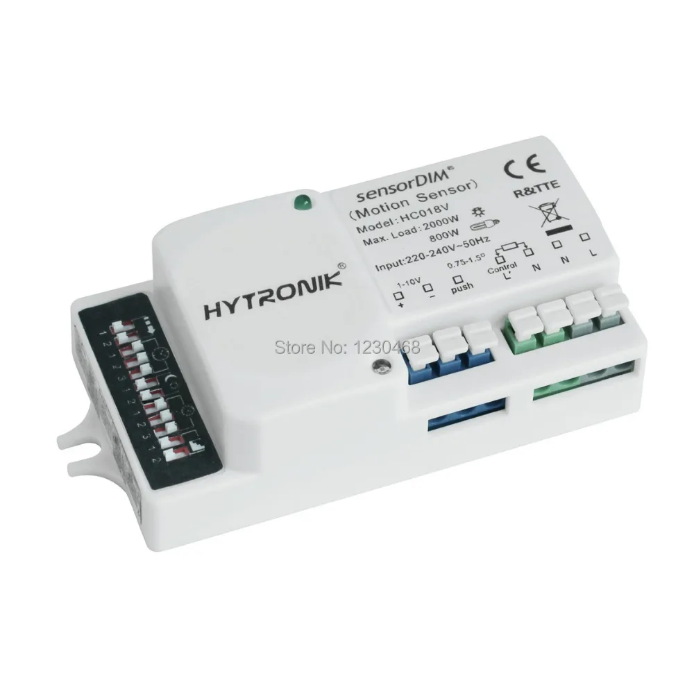 Advanced Microwave Motion Sensor switch with 3 step dimming control