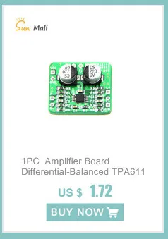 1 шт. Плата усилителя дифференциально-сбалансированная TPA6112 и SGM4812 HIFI Amp Module150Mw 3,3-5 В