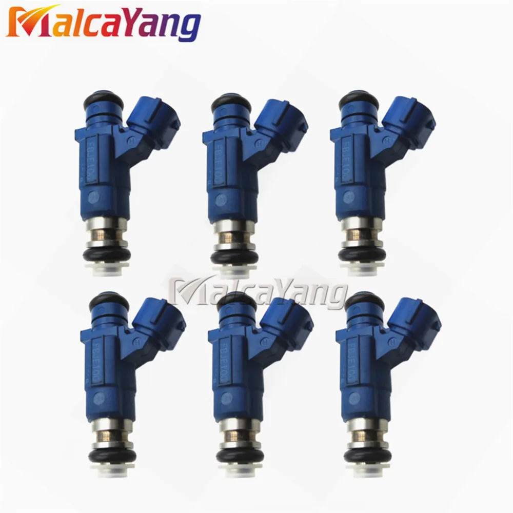 

Automotive Replacement 6PCS Engine Fuel Injector 16600-AA500 FBJE100 For Safari Patrol RB25DET TB48DE