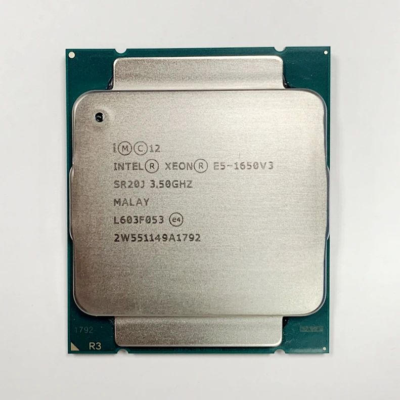 Intel Ксеон E5 1650 V3 3,5 ГГц 6 Core 15 Мб Кэш LGA2011-3 Процессор E5 1650-V3 процессор