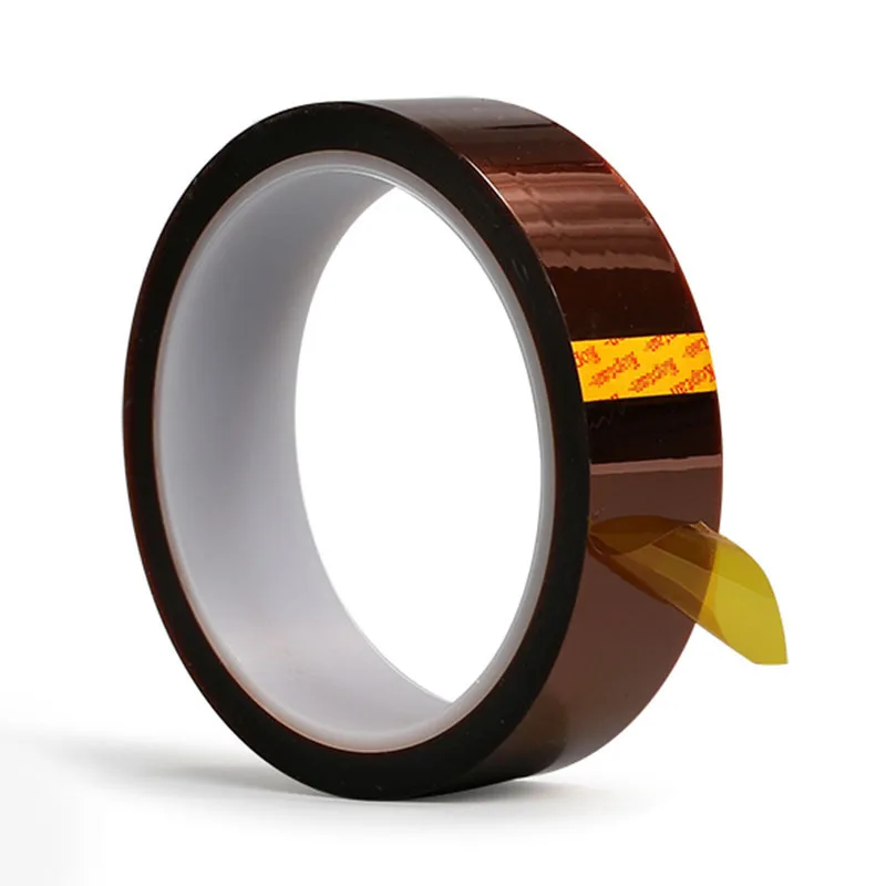 

10/15/20/25/30/40mm Width 30M Length Heat Resistant Polyimide Tape High Temperature Adhesive Insulation Kapton Tape