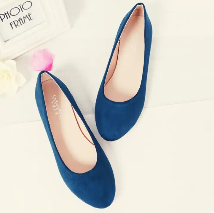 womens teal flats