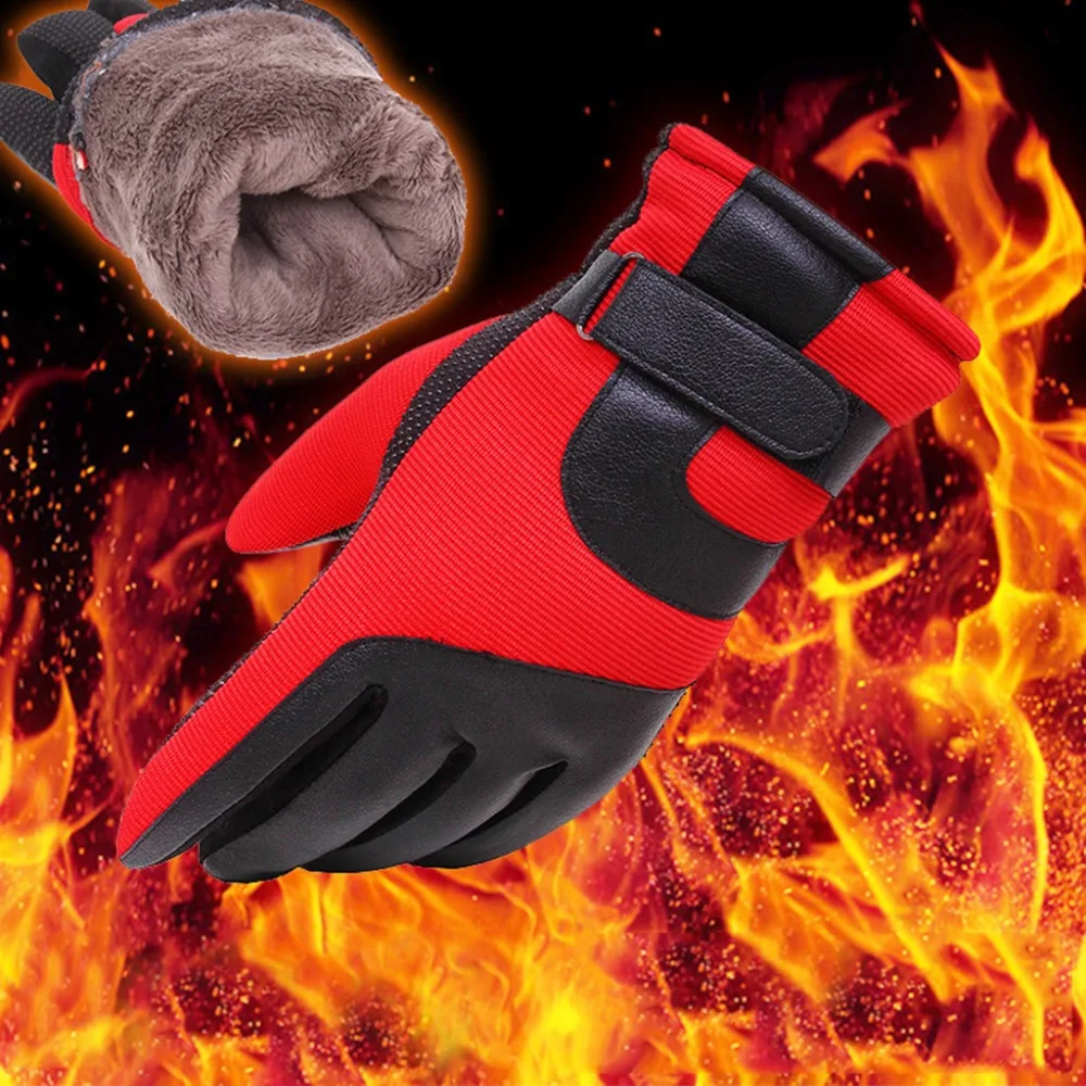 wool lined ski gloves
