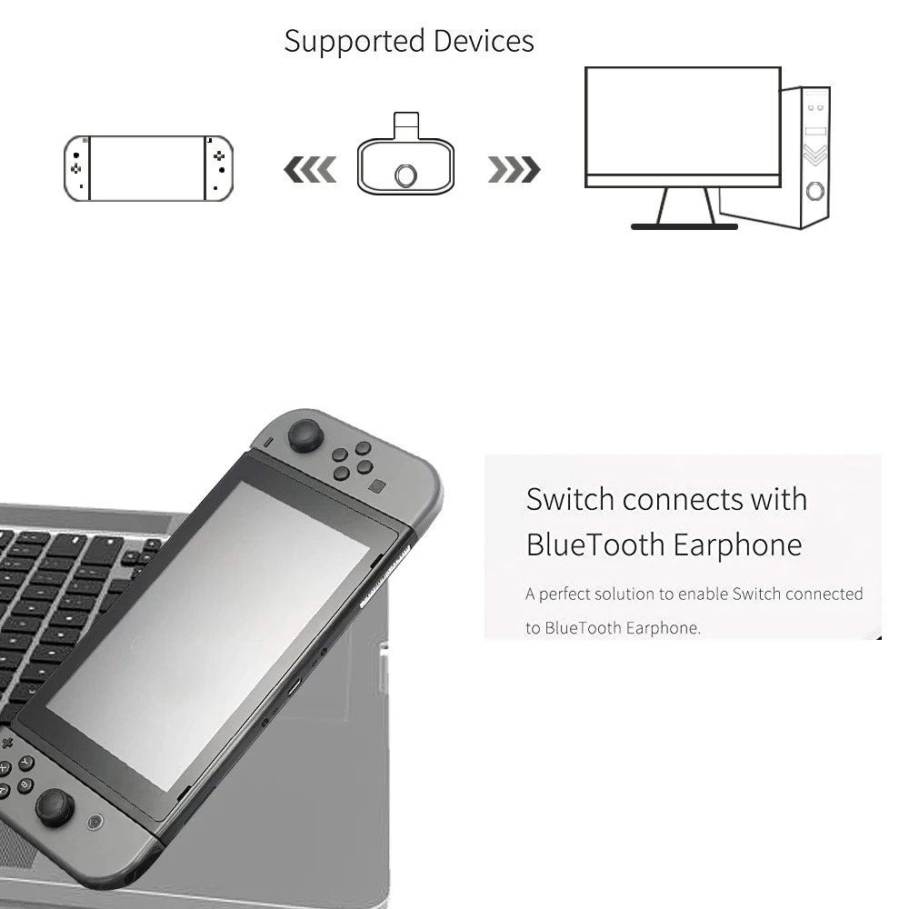 Bluetooth 5,0 usb type C Dual Link Aptx низкая задержка беспроводной музыкальный bluetooth-передатчик аудио адаптер для PS4 переключатель Macbook