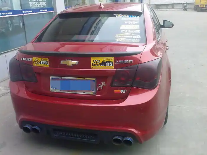 Chevrolet Cruze 2014 спойлер багажника