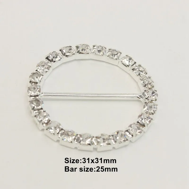 22mm/17mm Rhinestone Diamante лента слайдер пряжка крючок аксессуары купальник бикини набор украшение пояса металлическая кнопка