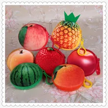 100 шт./упак. Интернет-магазин доставки Прямая креативные фрукты поставка плюшевые Cion кошельки оптом Розничные поставщики