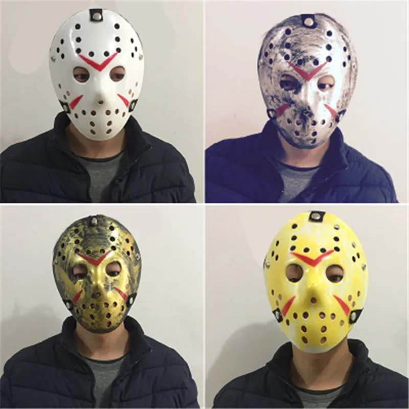 

Jason Voorhees Hockey Mask Horror Movie Friday The 13th Party Masks for Halloween,Cosplay,Festival,Christmas,Masquerade