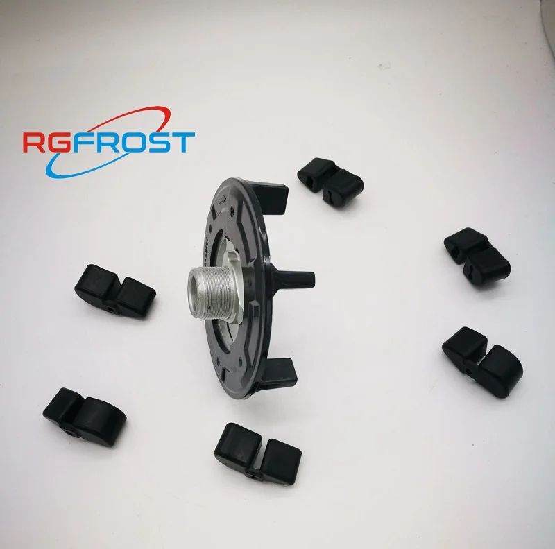 Auto AC Compressor Clutch Hub 5SE09C 5SL12C 5SE Auto pulley auto air ac compressor clutch hub + rubber