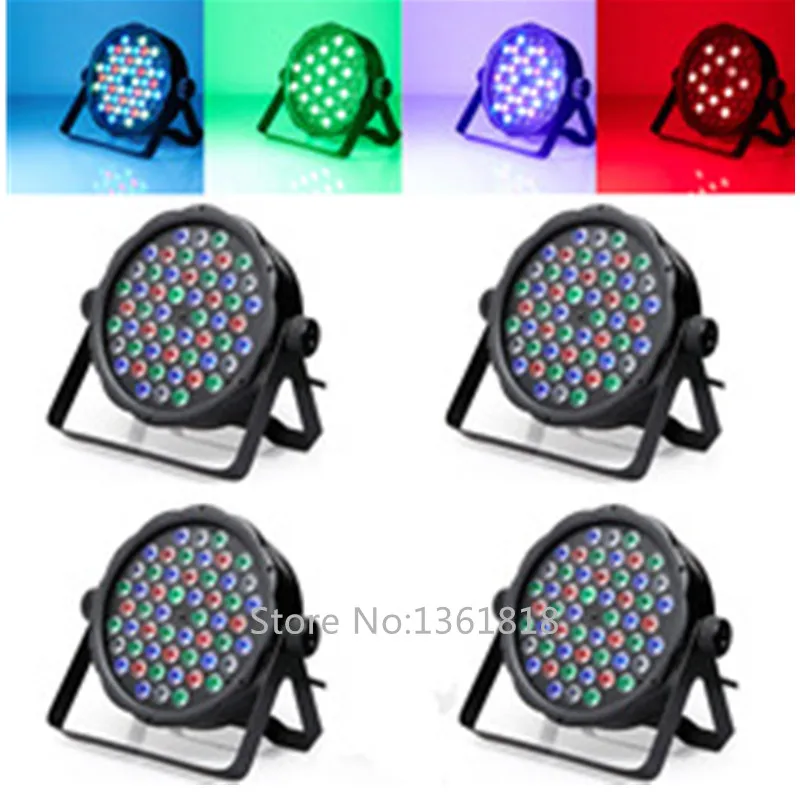 

par led rgbw 54x3W par light wash light with 8channels mode led par dmx 512 led par stage lighting(4pcs/lot)