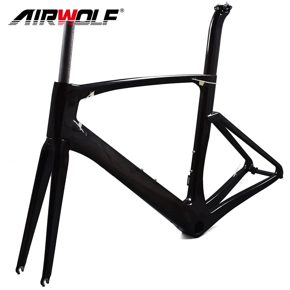 Flash Deal Newest OEM carbon road bike frame BB386 bottom bracket framework carbon 700c chinese cheap carbon frames road bike 0