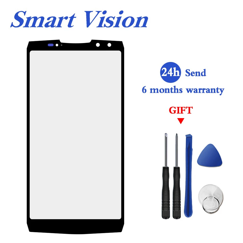 OUKITEL K10 передняя стеклянная линза для экрана 100% Новая сенсорная + Инструменты |