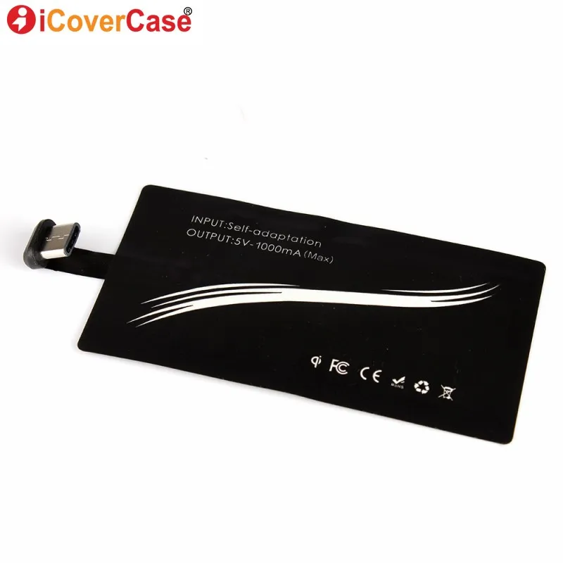 

USB Type C receiver for Samsung A8 A8+ 2018 QI Wireless Charger Receiver for LeEco Huawei p20 lite p20 pro Xiaomi mi 8 SE 6 6X
