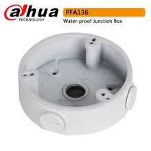 Оригинальная Dahua PFA136 водонепроницаемая распределительная коробка для Dahua IP камера IPC-HDW4433C-A& IPC-HDW4233C-A CCTV Мини купольная камера PFA136