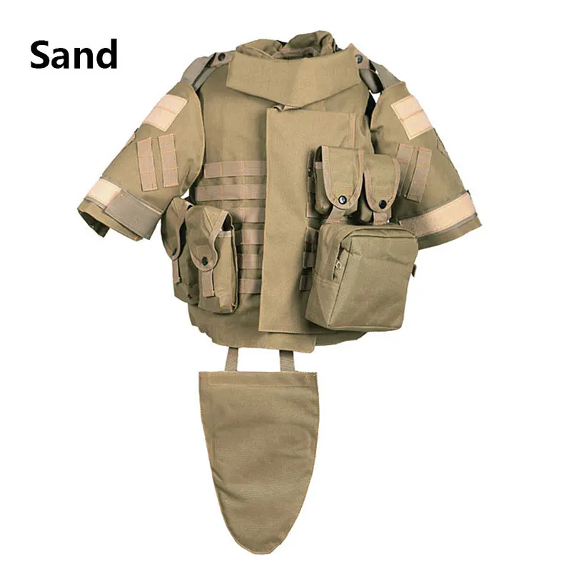 Gilet Tattico Portapiastre In Nylon 600D | Multifunzione Per Airsoft E Addestramento | Spalle E Vita Regolabili | Fibbia A Sgancio Rapido