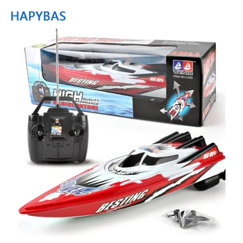 4 channels RC Boats Plastic Electric Remote Control Speed Boat Twin Motor Kid Chirdren Toy 2017 new rc boats remote control yacht model ship sailing plastic children electric toy high speed racing rc boat gifts toys